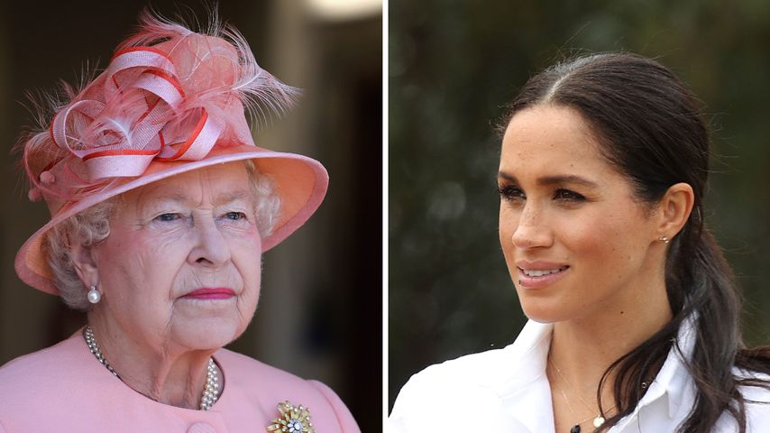 Geht diese Karikatur von Meghan und der Queen zu weit?