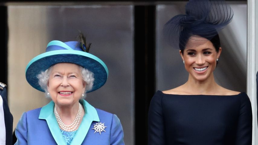 Queen Elizabeth II. und Herzogin Meghan