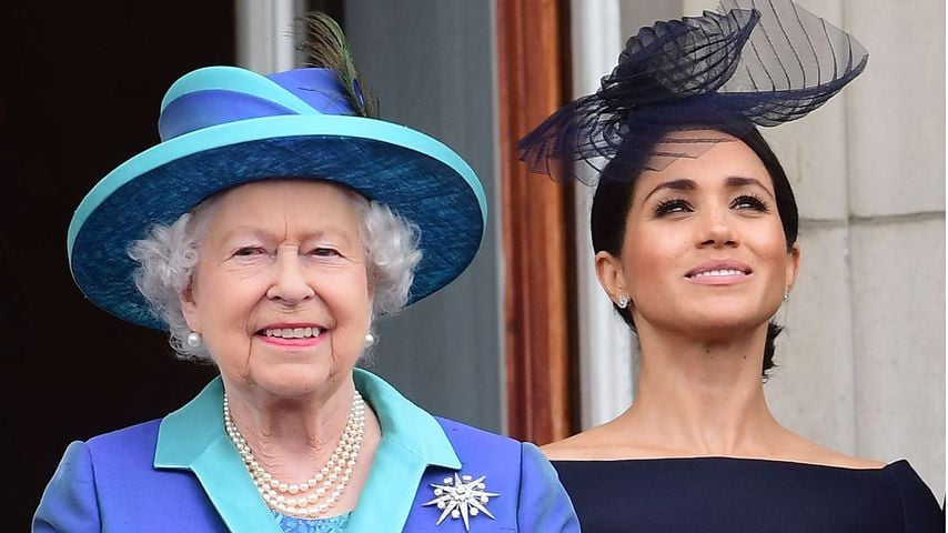 Philips Gesundheitsschock: Meghan meldete sich bei der Queen