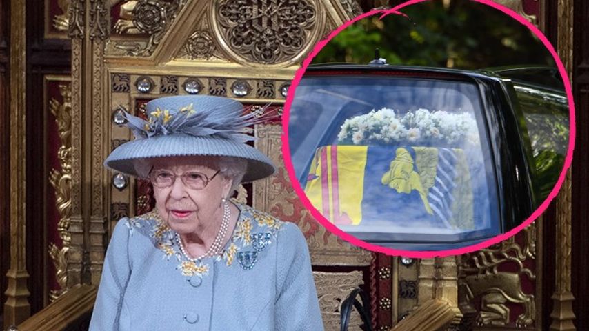 Erste Bilder: Sarg der Queen ist auf dem Weg nach Edinburgh