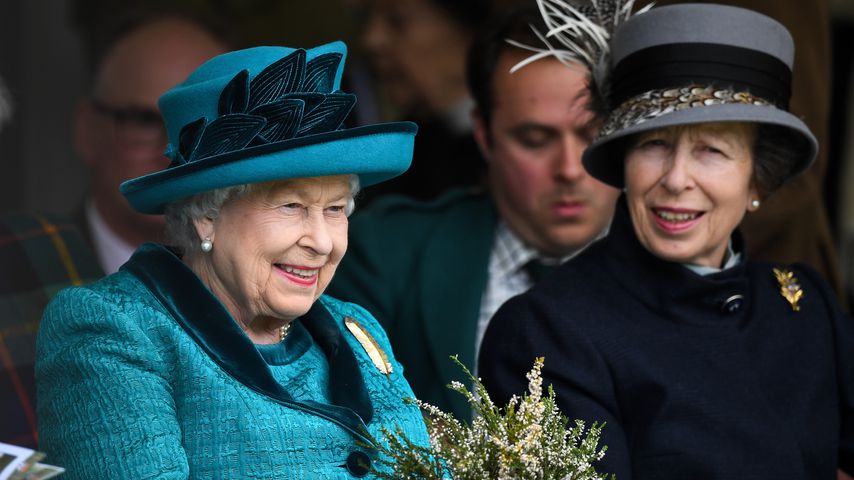 Queen Elizabeth II. und ihre Tochter Prinzessin Anne