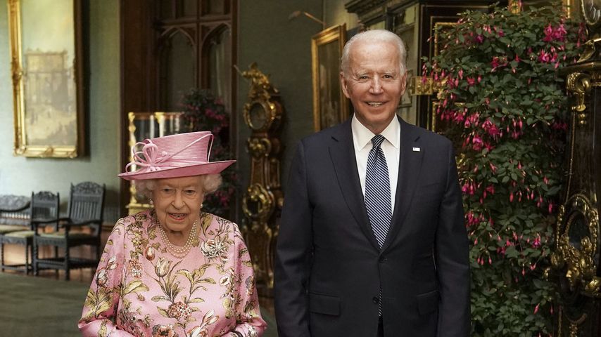 Queen Elizabeth II. und Joe Biden im Juni 2021