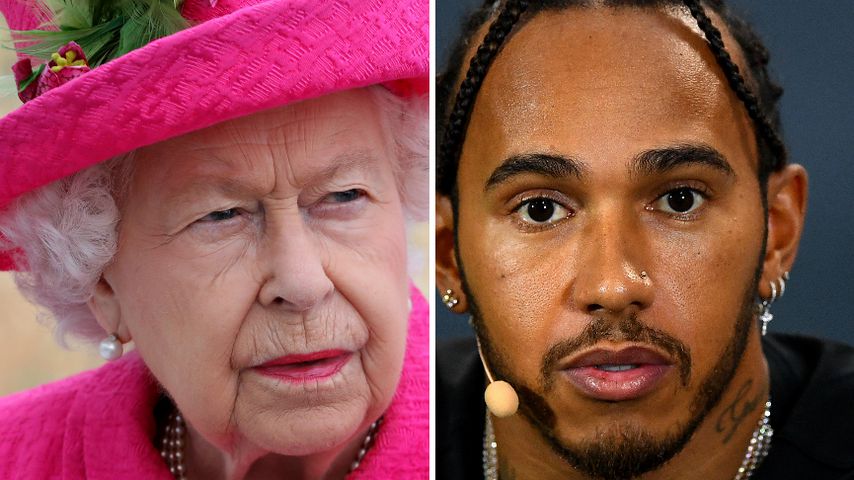 Sitznachbarn: Die Queen wies Lewis Hamilton zurecht!