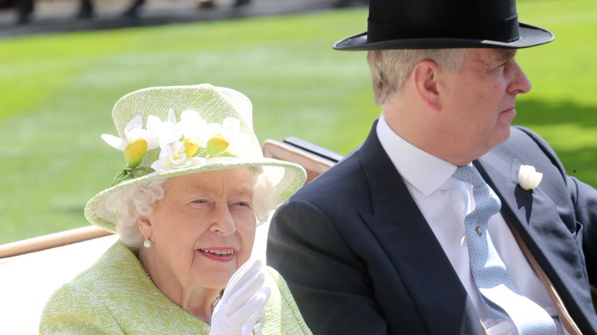 Queen Elizabeth II. und Prinz Andrew
