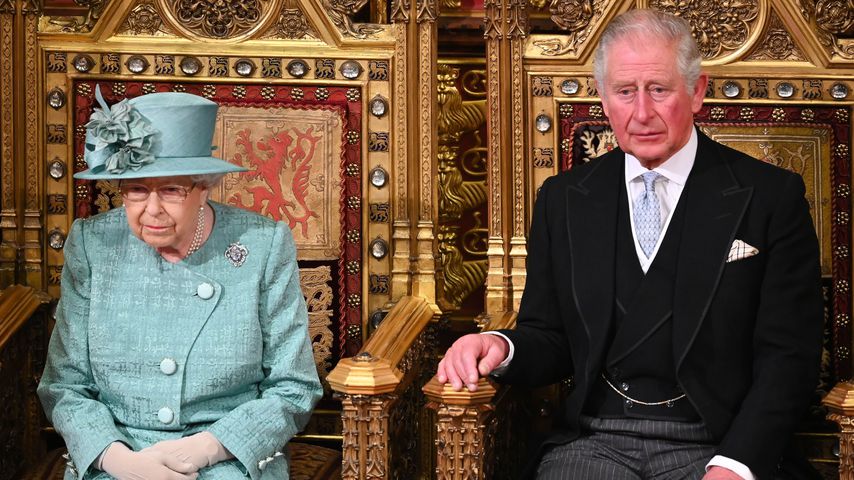 Queen Elizabeth II. und Prinz Charles im Dezember 2019 in London