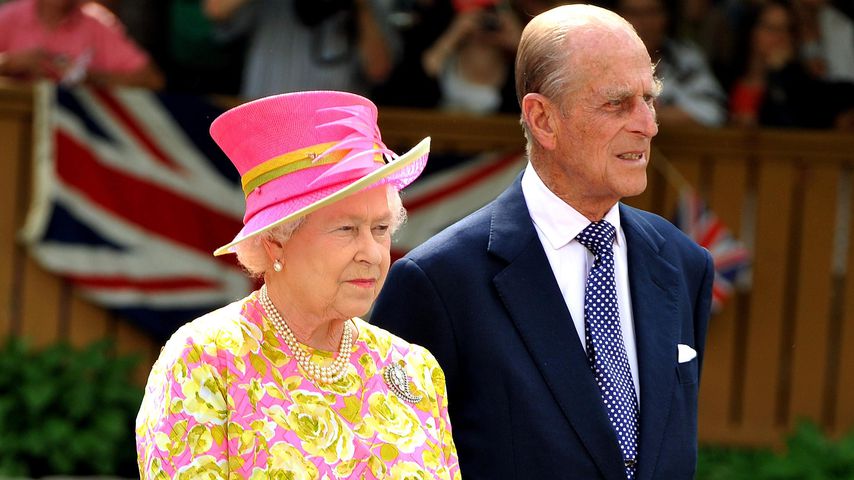 Queen Elizabeth II. und Prinz Philip im Jahr 2010