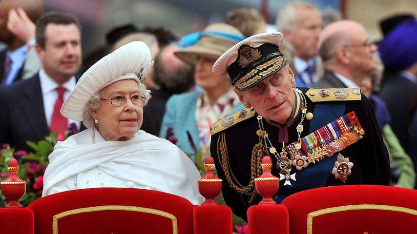 Queen Elizabeth II. und Prinz Philip im Juni 2012
