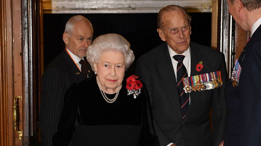 Queen Elizabeth II. und Prinz Philip im Jahr 2017