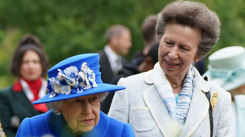 Queen Elizabeth II. und Prinzessin Anne im Juni 2021 in Schottland