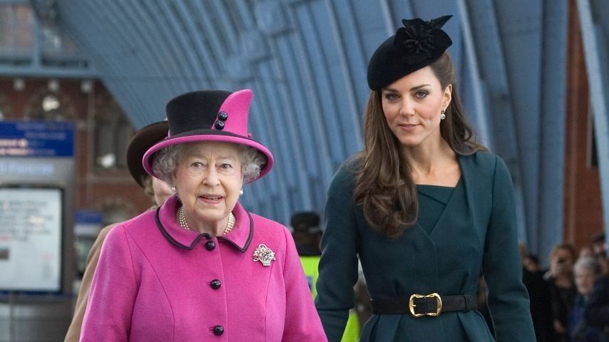 Queen Elizabeth II. war direkt begeistert von Herzogin Kate
