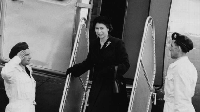 Queen Elizabeth II. im Juni 1952