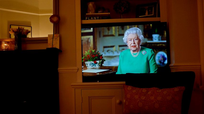 Queen Elizabeth II. im April 2020