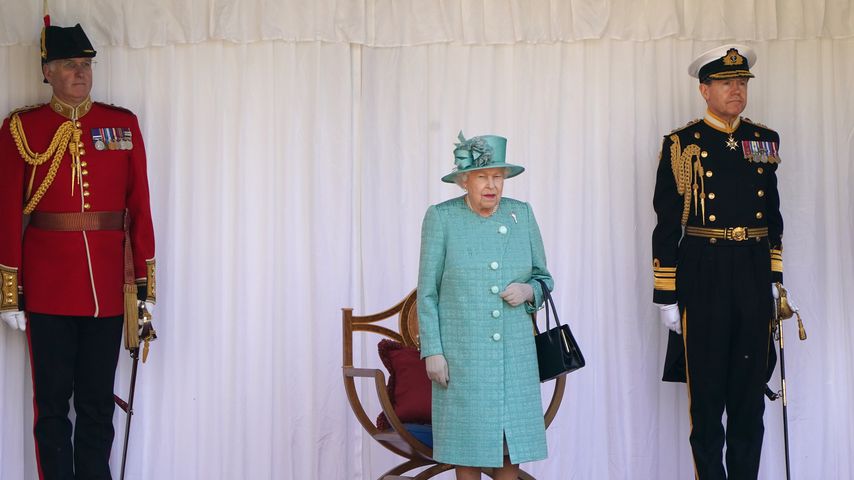Die Queen beim Trooping the Colour 2020