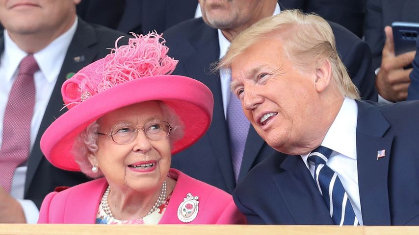 Queen Elizabeth II. und Donald Trump im Jahr 2019