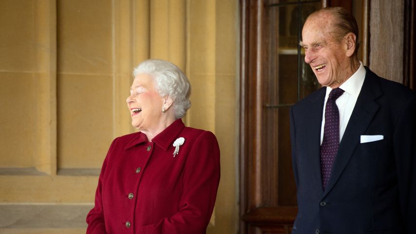 Queen Elizabeth und Prinz Philip, 2014