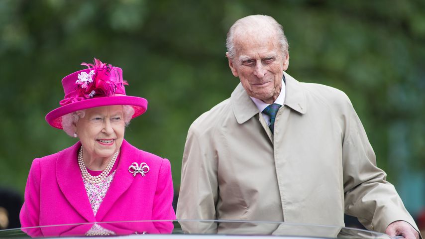 Queen Elizabeth und Prinz Philip, 2016