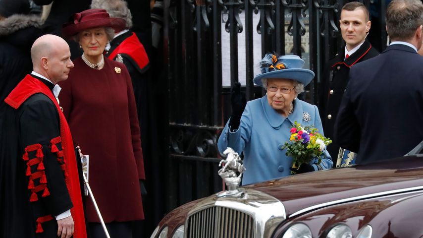 Queen Elizabeth im März 2020