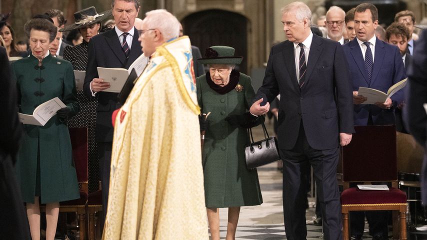 Queen Elizabeth II. und ihr Sohn Prinz Andrew