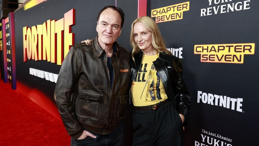 Uma Thurman und Quentin Tarantino wieder Seite an Seite