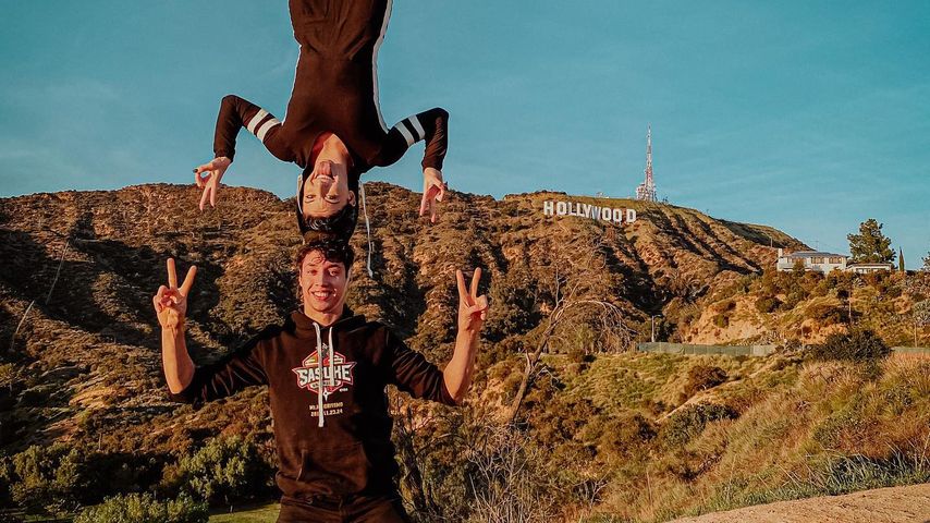 Quincy Azzario und René Casselly in Los Angeles