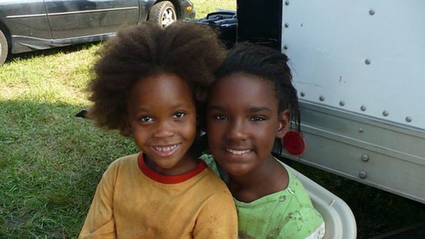 Quvenzhané Wallis und Jonshel Alexander, 2012