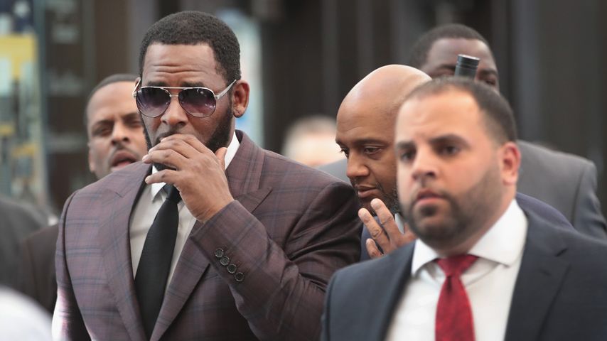 R. Kelly während seines Gerichtsverfahrens, 2019