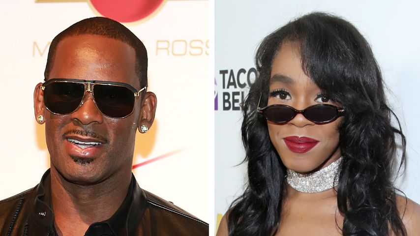 Collage: R. Kelly und Buku Abi