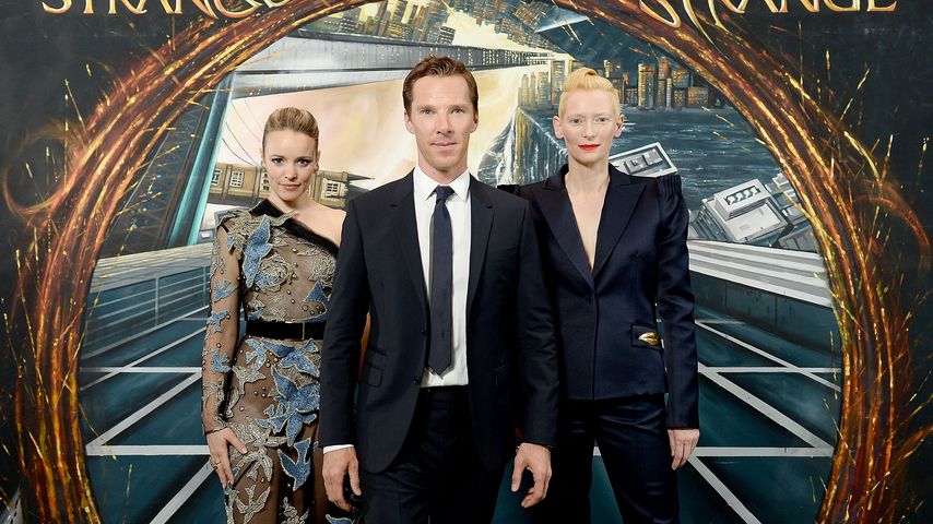 Rachel McAdams, Benedict Cumberbatch und Tilda Swinton, Darsteller aus "Doctor Strange"