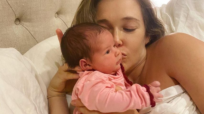 Rachel Platten und ihre Tochter Sophie im September 2021
