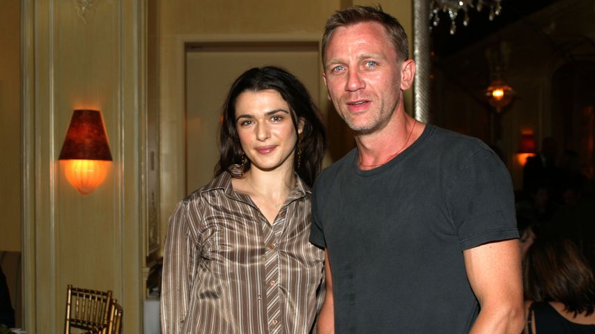 Filmstars Rachel Weisz und Daniel Crai, September 2004