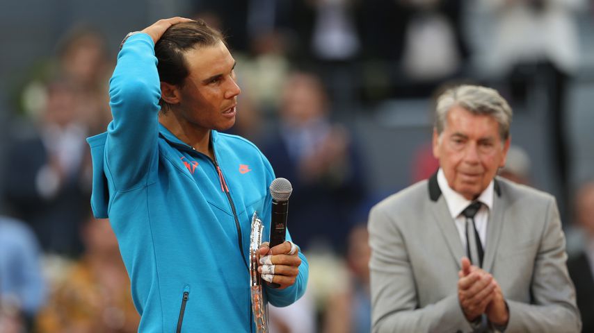 Rafael Nadal und Manolo Santana, 2015