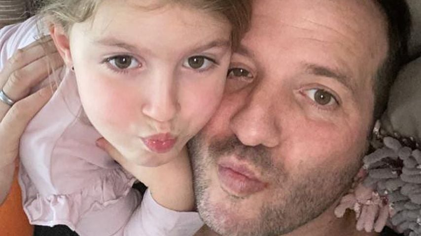 Rafael van der Vaart mit Töchterchen Jesslynn