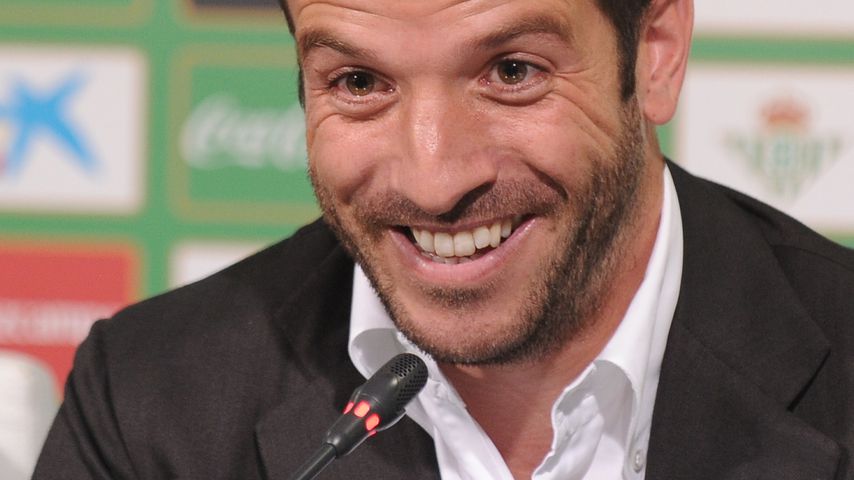 Rafael van der Vaart bei einer Pressekonferenz in Sevilla im Juni 2015