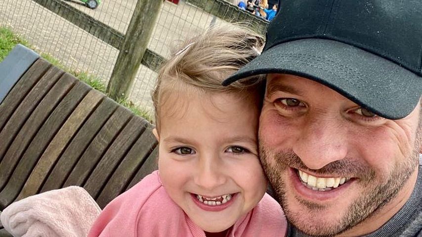 Rafael van der Vaart mit seiner Tochter Jesslynn