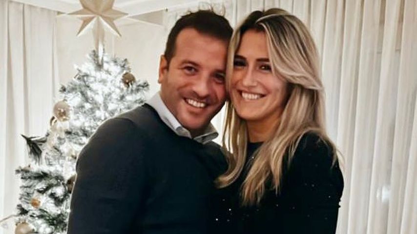 Rafael van der Vaart mit seiner Partnerin Estavana Polman