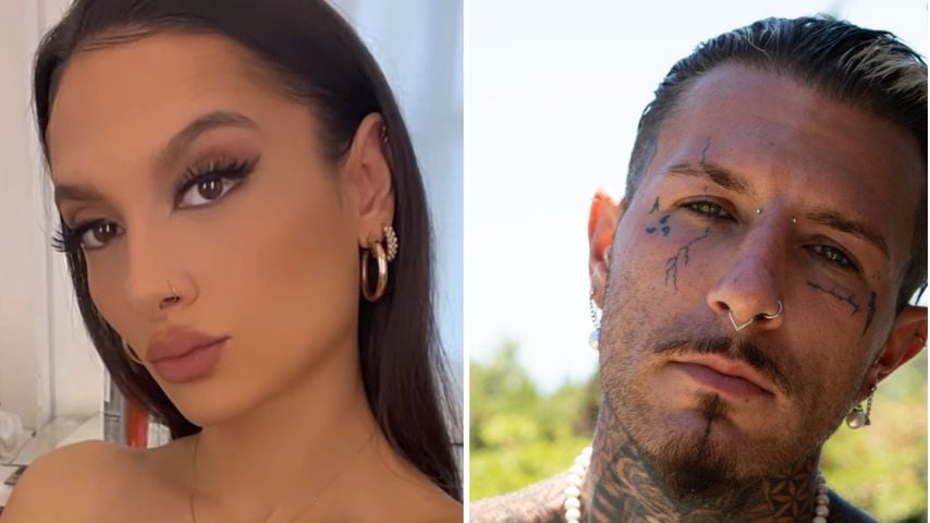 Collage: Raffaela Caramela und Marvin Manson, Reality-TV-Darsteller