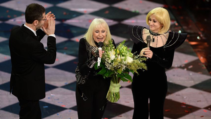 Raffaella Carrà beim Opening des Festival di Sanremo im Februar 2014