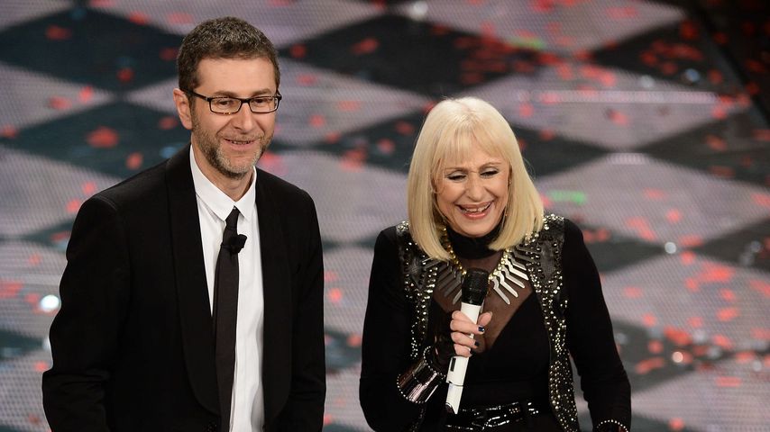 Raffaella Carrà beim Opening des Festival di Sanremo im Februar 2014