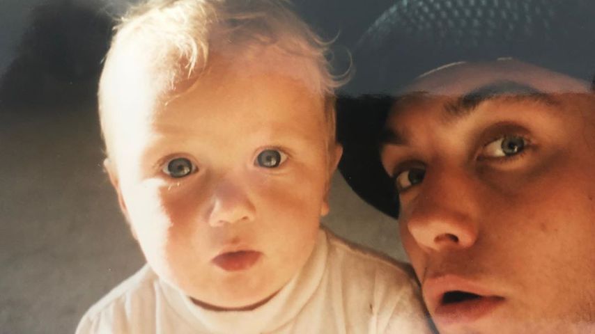 Niedlich! Rafferty Law teilt süßes Baby-Pic mit Vater Jude