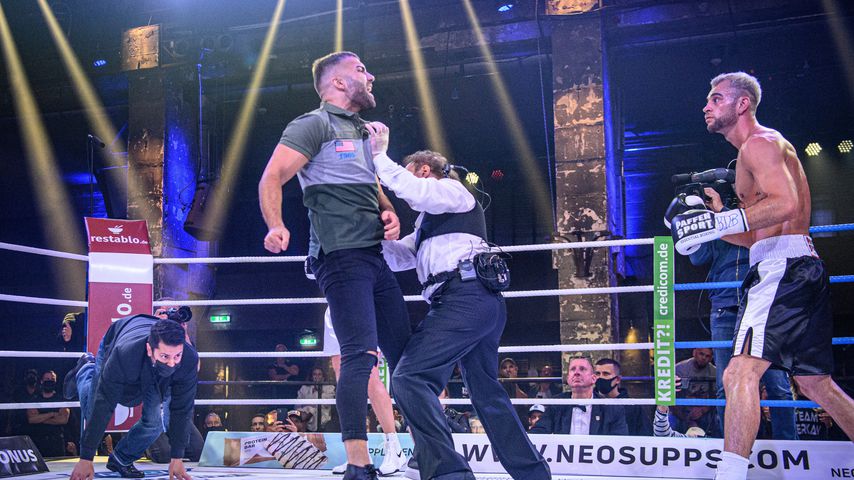 Rafi Rachek beim Promiboxen 2020
