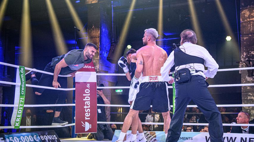 Rafi Rachek beim Promiboxen 2020