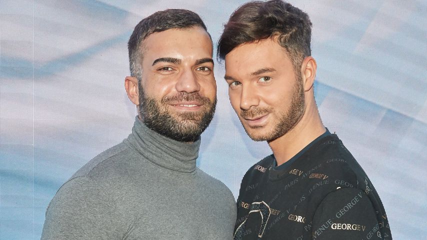 Rafi Rachek und Sam Dylan beim Pearl Fashion Aperitif in Berlin