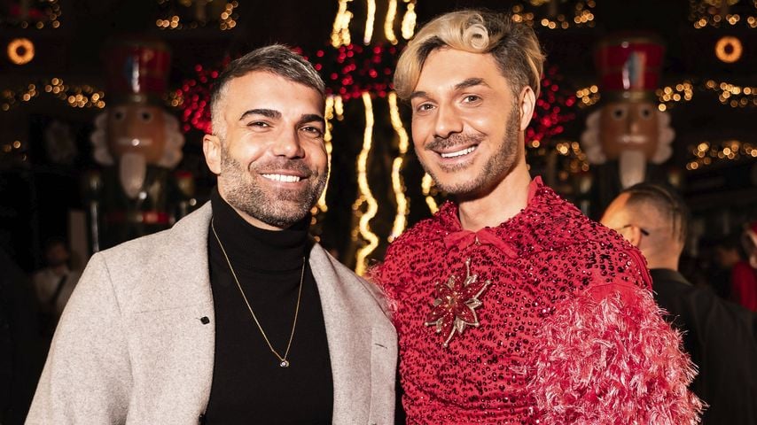 Rafi Rachek und Sam Dylan beim "Katy's X-mas Wonderland"-Event von Kate Merlan, Dezember 2025