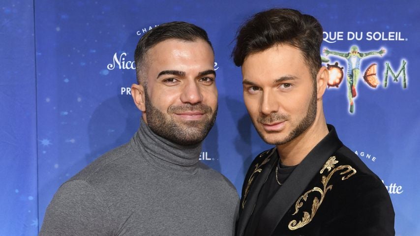 Die Reality-TV-Stars Rafi Rachek und Sam Dylan