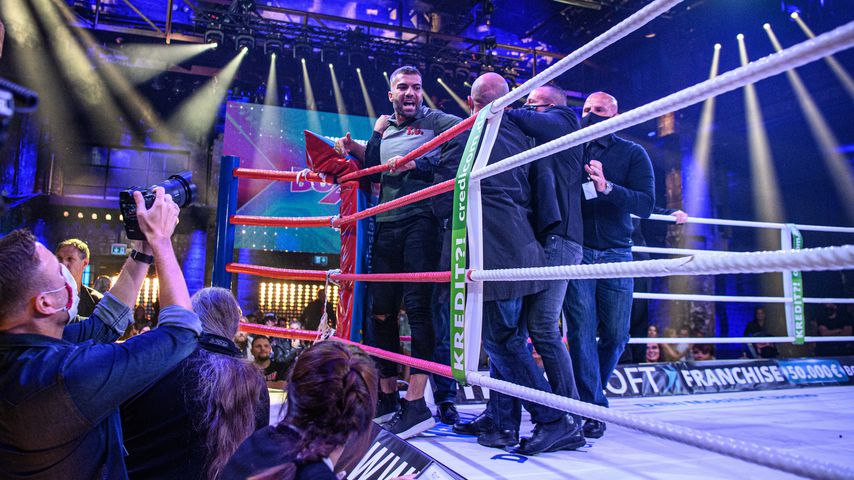 Rafi Rachek beim Promiboxen 2020
