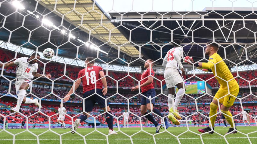 Raheem Sterling beim EM-Spiel gegen Tschechien