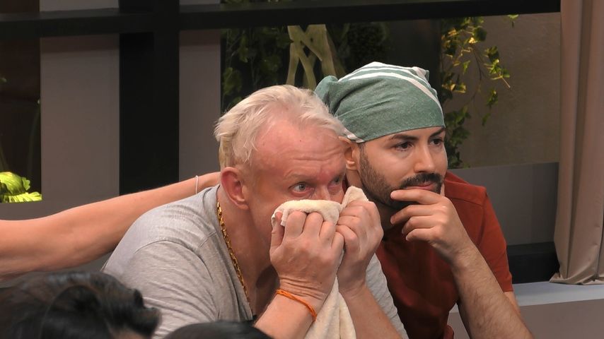 Rainer Gottwald und Menderes bei "Promi Big Brother"