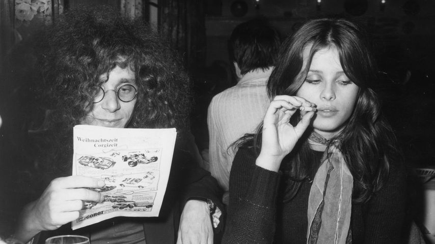 Rainer Langhans und Uschi Obermaier im Jahr 1969
