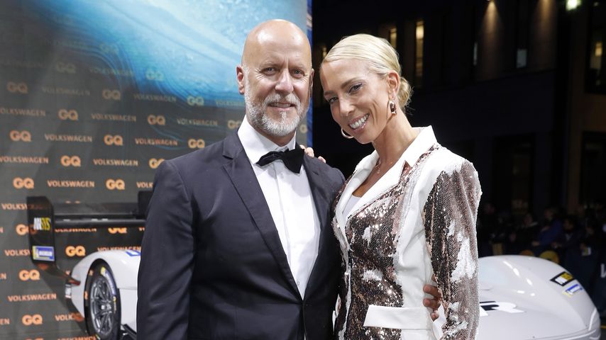 Rainer Schaller und Christiane Schikorsky beim Men of the Year Award in Berlin im November 2018