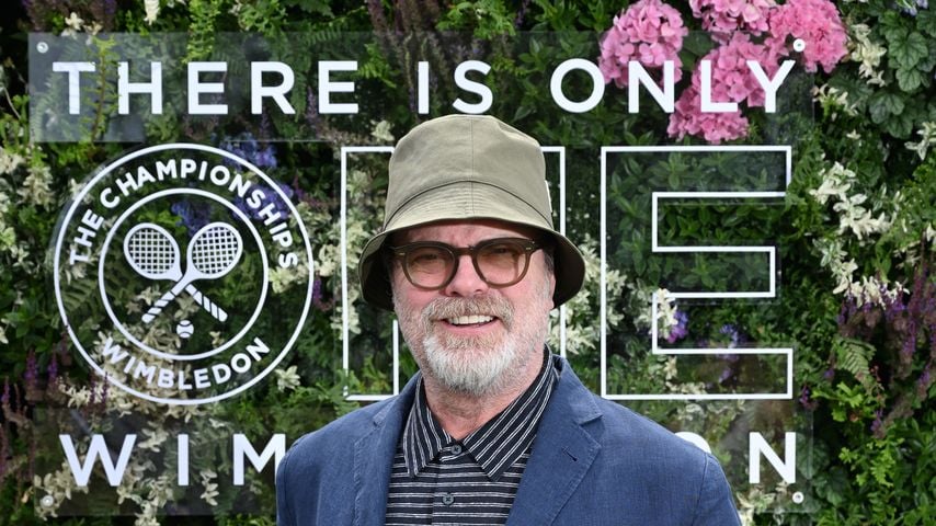 Rainn Wilson in der Parkside Suite von No.1 Court bei den Wimbledon Championships 2025